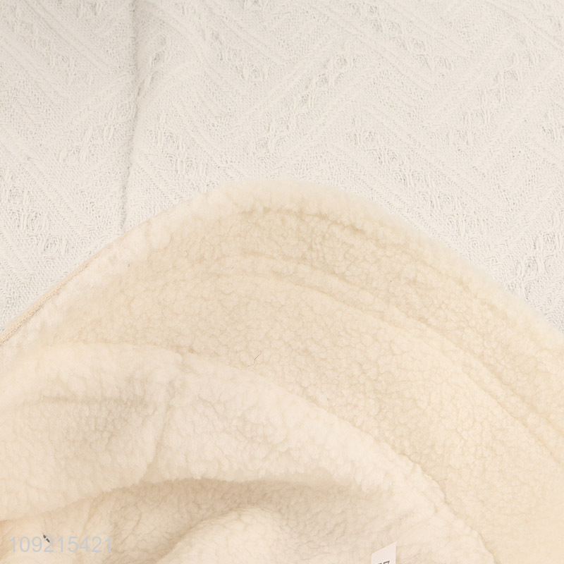 Factory Price Womens Wide Brim Sun Hat Fleece Lined Sunhat