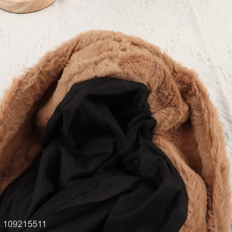 Factory Price Womens Winter Bucket Hats Fuzzy Bucket Hats