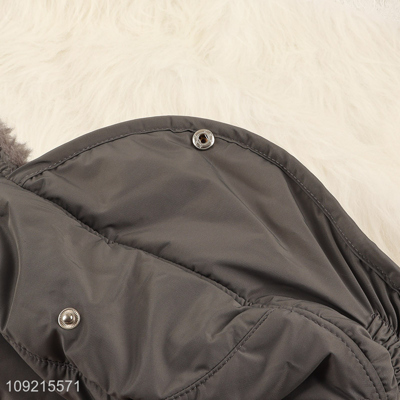 Hot Selling Men Winter Trapper Hat Fleece Lined Aviator Hat