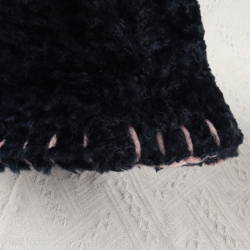 Wholesale Womens Winter Faux Fur Bucket Hat Fuzzy Bucket Hat