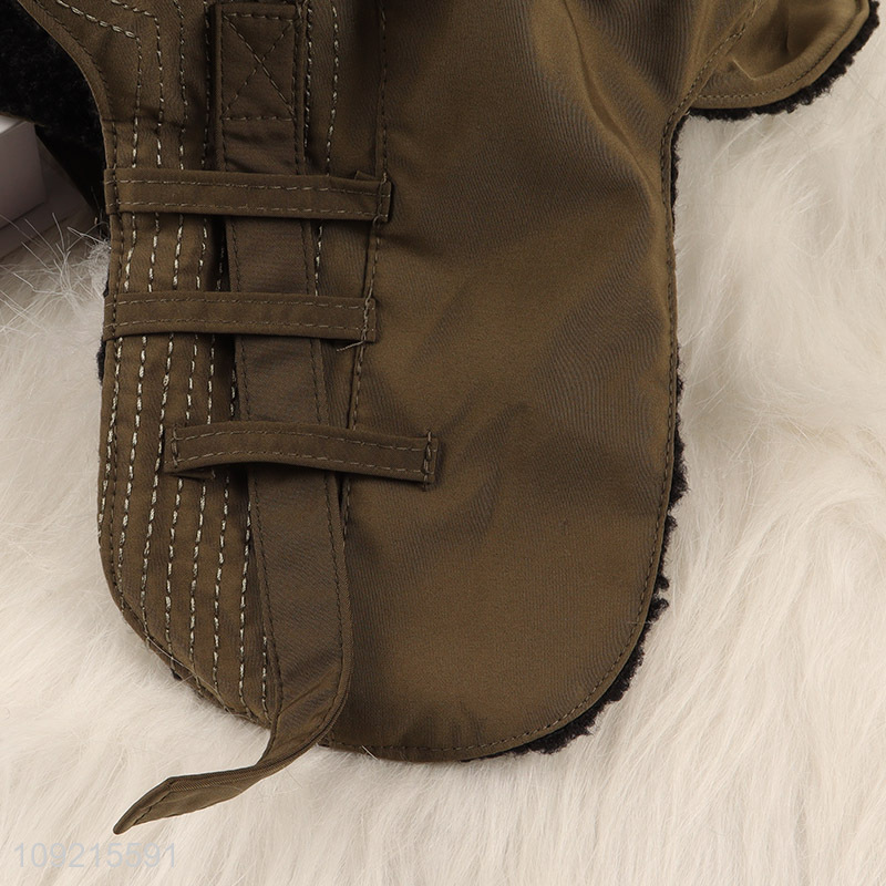 High Quality Men Winter Trapper Hat Winter Windproof Snow Hat