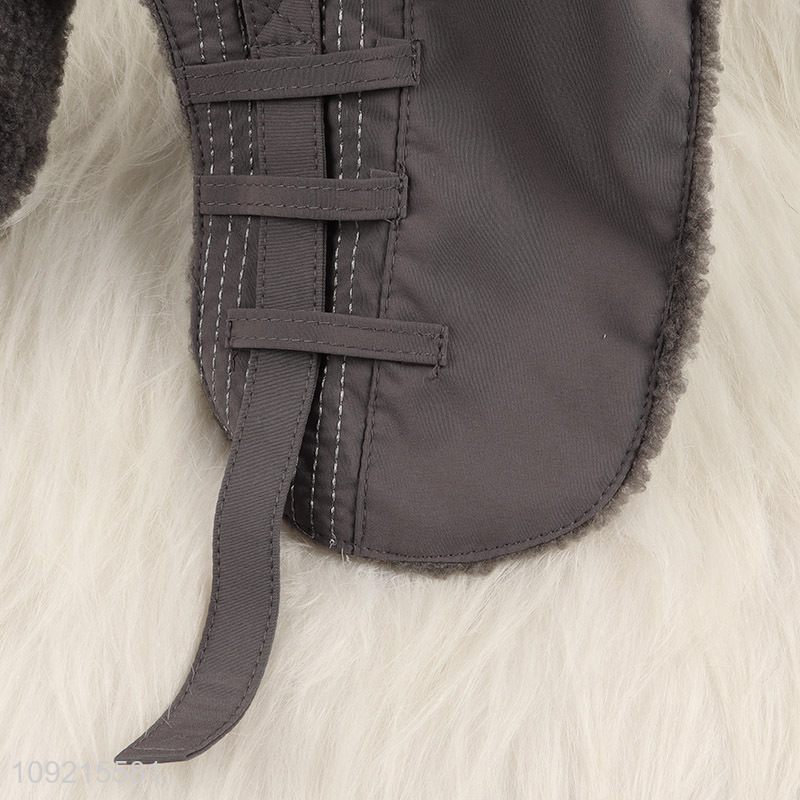 New Product Men Winter Trapper Hat Fleece Lined Tropper Hat