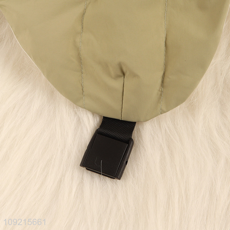 Hot Selling Winter Puffy Trapper Hat Down Hat with Ear Flaps