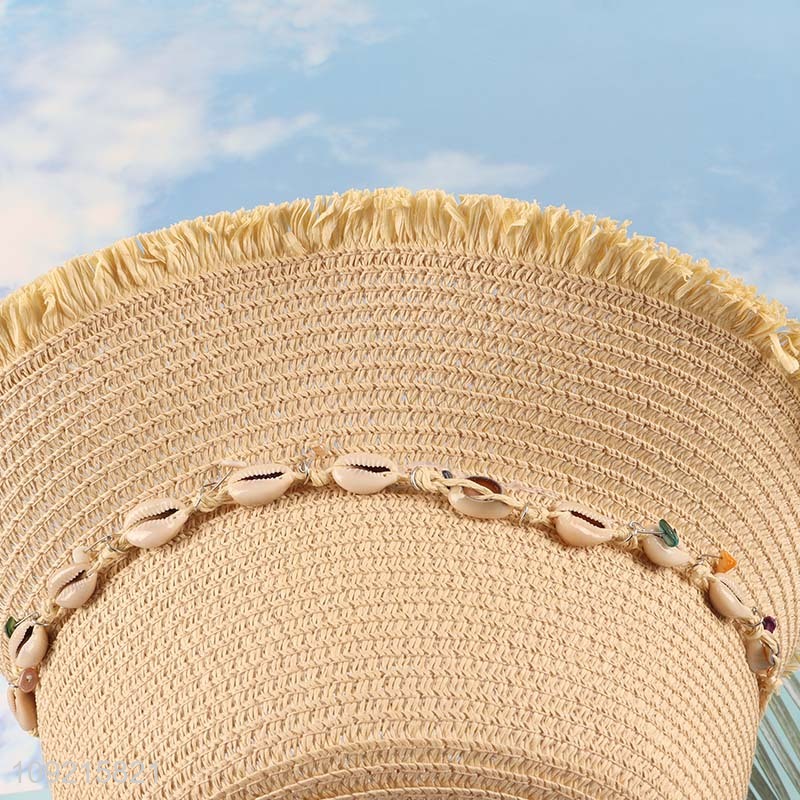 Good Quality Womens Straw Hats Summer Beach Straw Hats