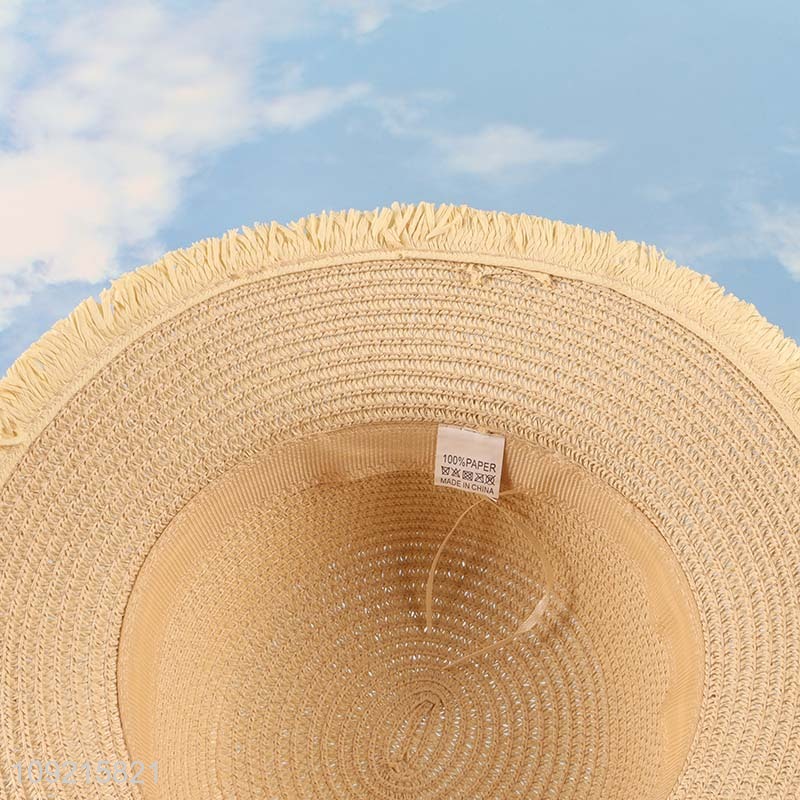 Good Quality Womens Straw Hats Summer Beach Straw Hats
