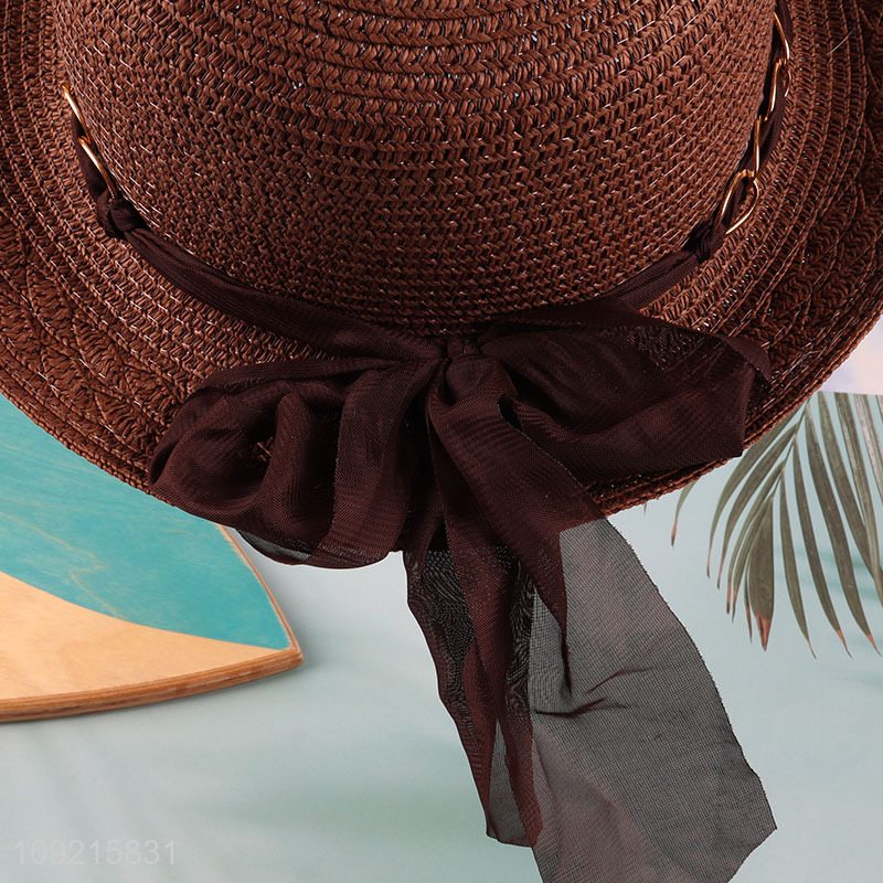 New Arrival Straw Hats Wide Brim Beach Hats for Women