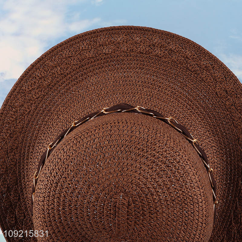 New Arrival Straw Hats Wide Brim Beach Hats for Women