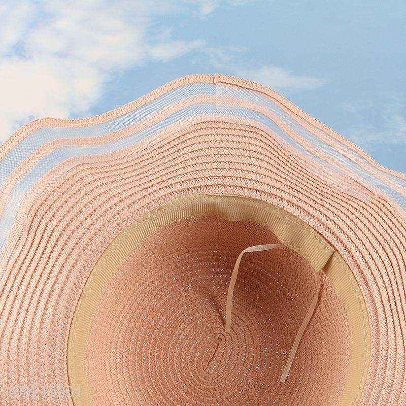 Online Wholesale Womens Wide Brim Straw Hats Beach Straw Hats