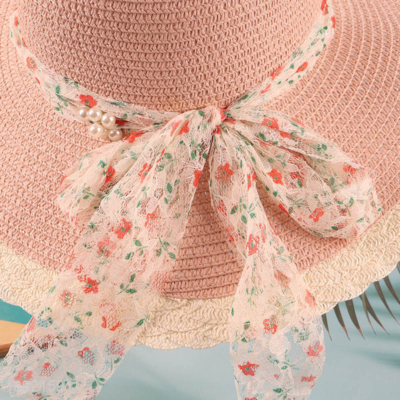 Good Quality Womens Straw Hats Uv Protection Beach Hats