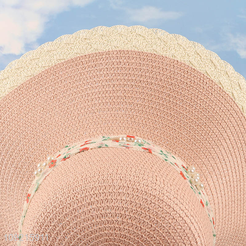 Good Quality Womens Straw Hats Uv Protection Beach Hats