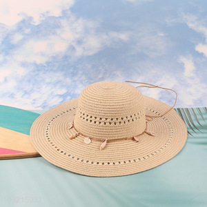 Hot Selling Summer Beach Straw Hats Sunhats for Women