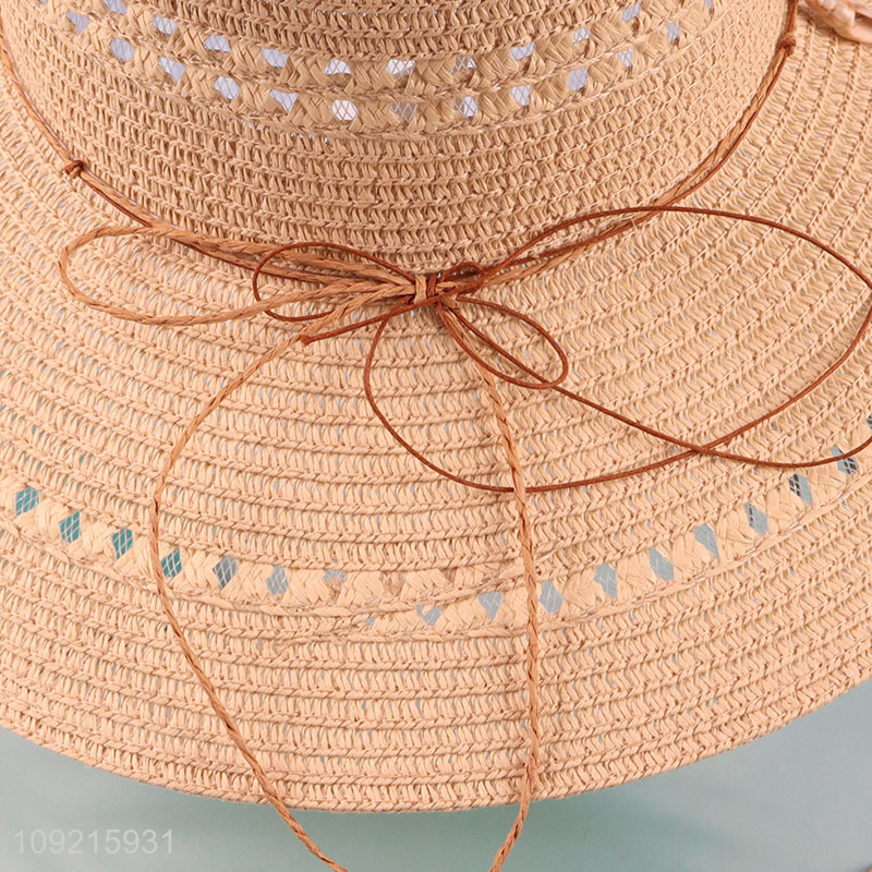 Hot Selling Summer Beach Straw Hats Sunhats for Women