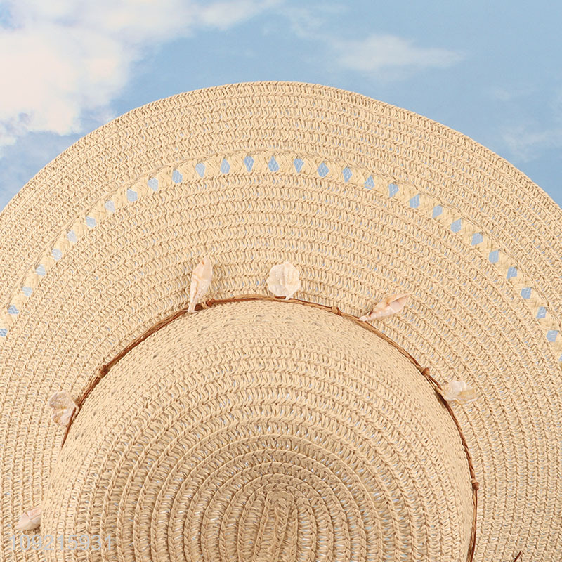 Hot Selling Summer Beach Straw Hats Sunhats for Women