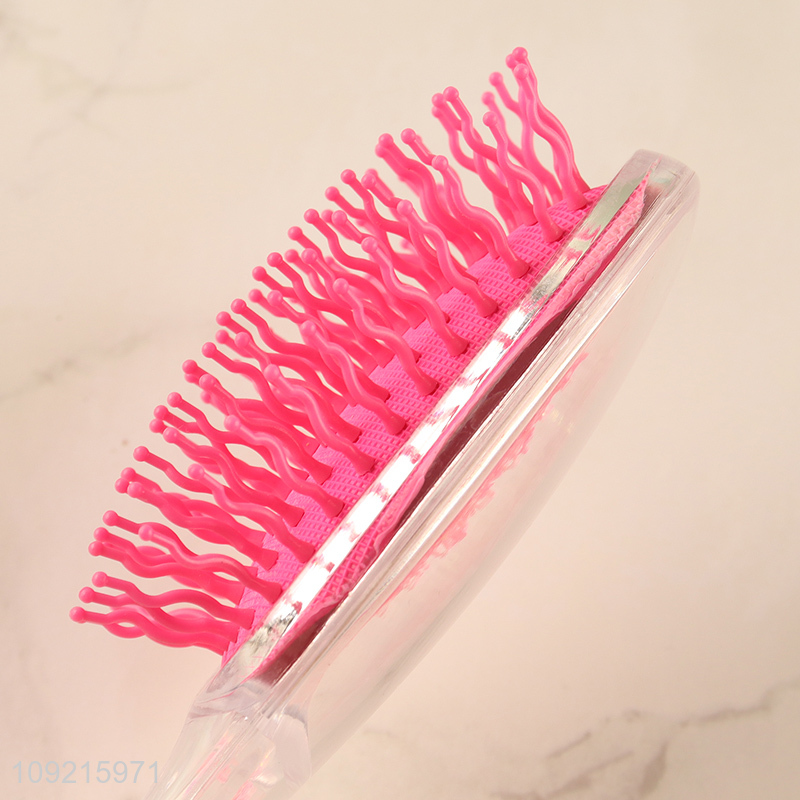 China products wide teeth massage air cushion hair comb hair brush for sale