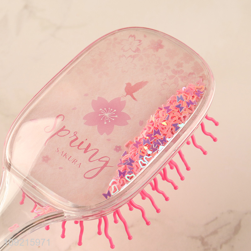 China products wide teeth massage air cushion hair comb hair brush for sale