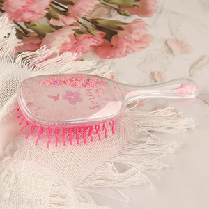 China products wide teeth massage air cushion hair comb hair brush for sale