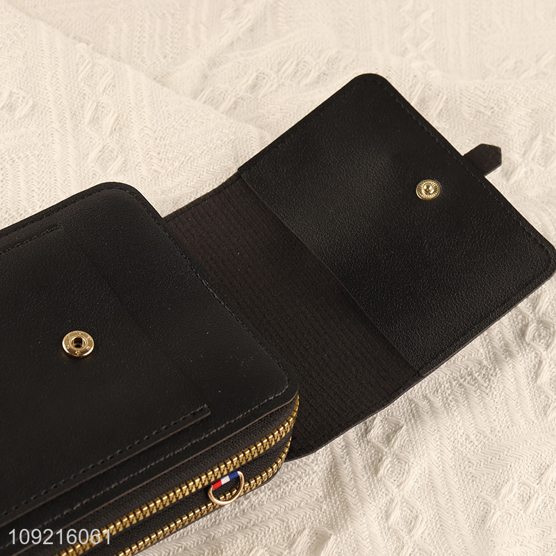 Top products simple style black fashion shoulder bag for ladies