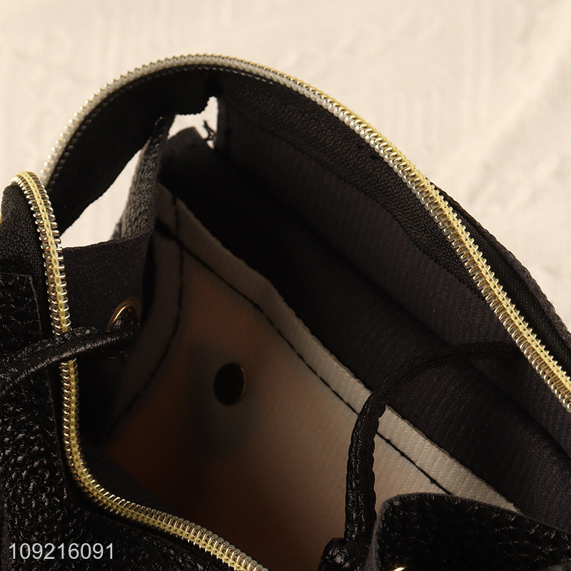 Low price fashion pu leather ladies waterproof shoulder bag