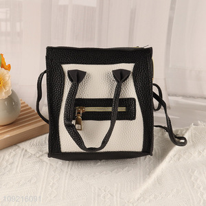 Low price fashion pu leather ladies waterproof shoulder bag
