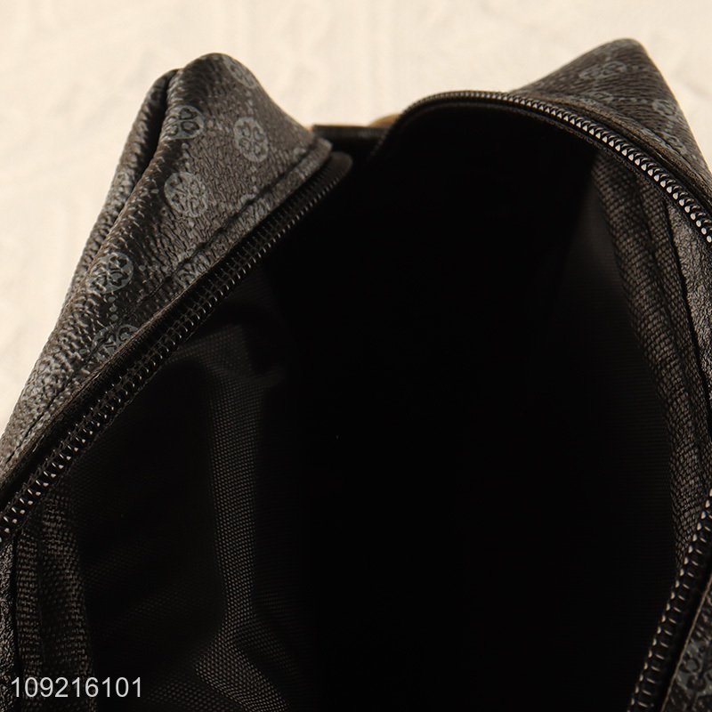 Good quality fashion women pu leather shoulder bag with mini wallet