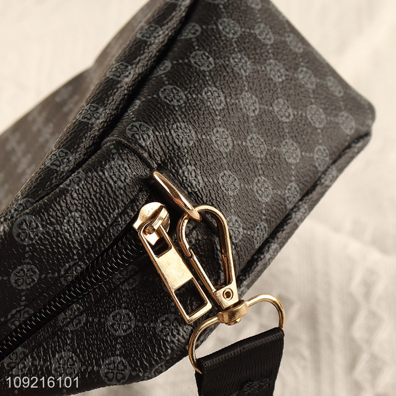 Good quality fashion women pu leather shoulder bag with mini wallet