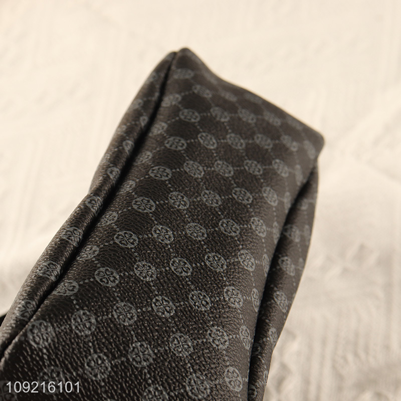 Good quality fashion women pu leather shoulder bag with mini wallet