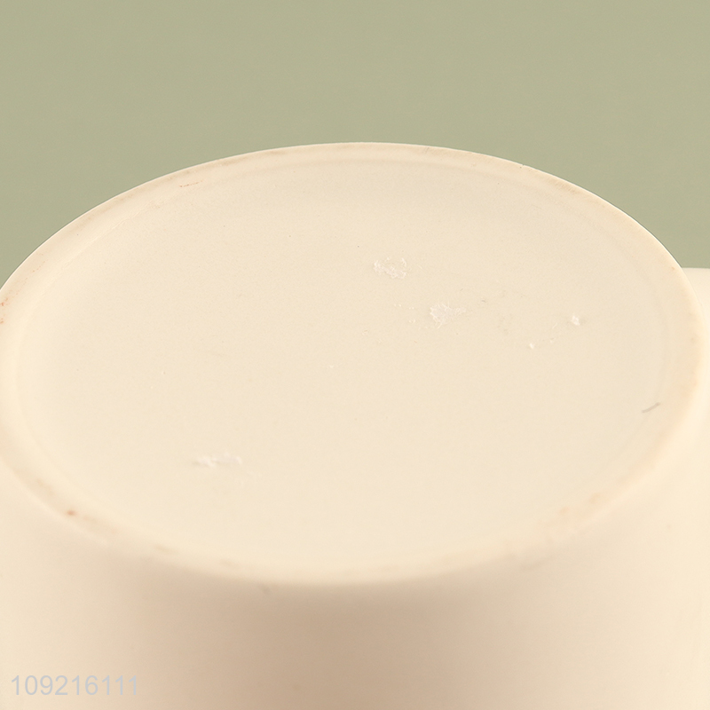 China factory ceramic water cup drinking cup water mug with handle