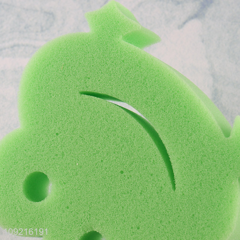 China products frog shape bath sponge shower sponge for sale