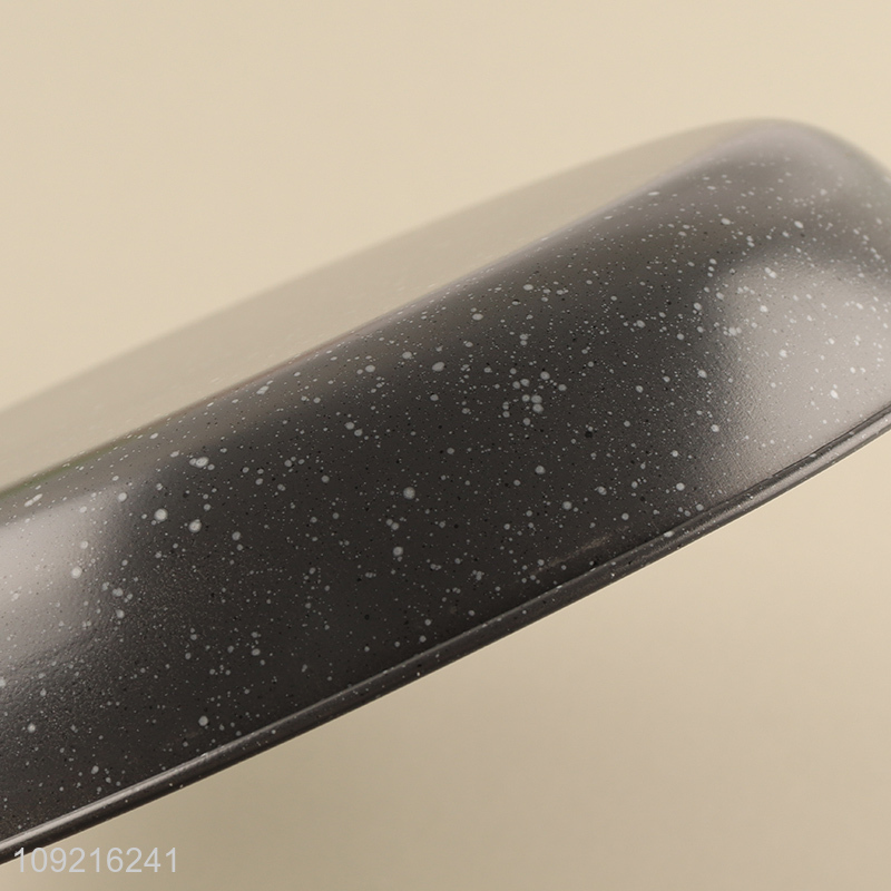 Good selling round 24cm home kitchen cookware frying pan wholesale