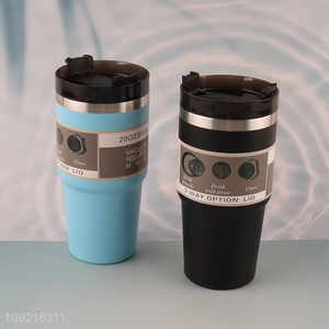 Good price multicolor car stainless steel insulated vacuum cup
