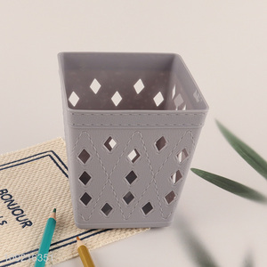 Hot items school office desktop hollow storage basket for sale