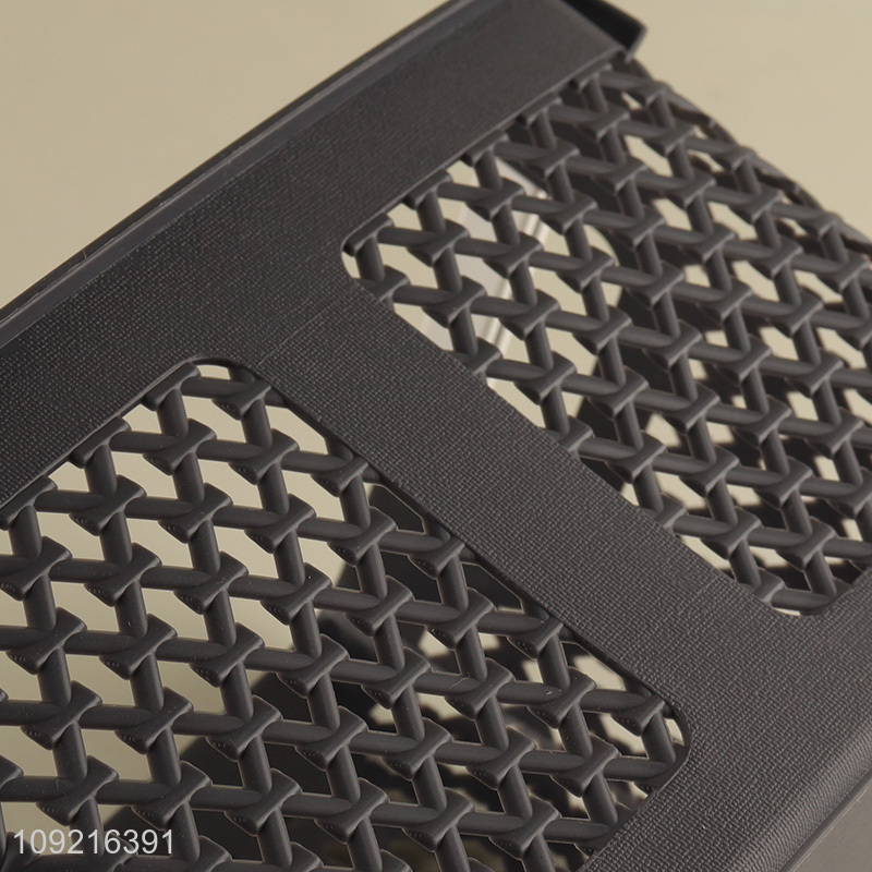 Best selling multicolor pp hollow storage basket with handle