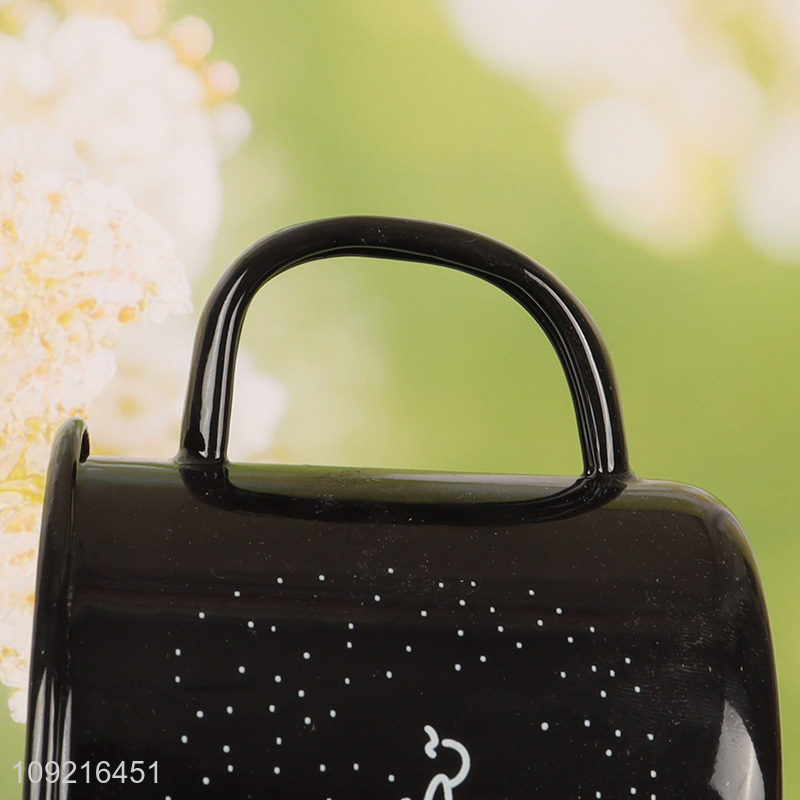 New Arrival Enamel Coffee Mug Enamel Camping Mug with Handle