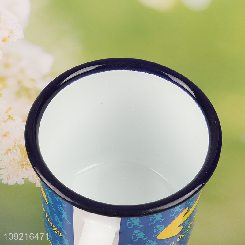 Wholesale Enamel Coffee Mug Enamel Drinking Cup for Indoor Outdoor