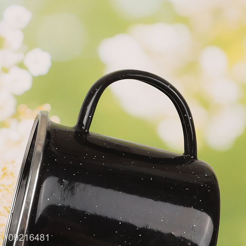 Hot Selling Portable Enamel Coffee Tea Mug Enamel Drinking Cup