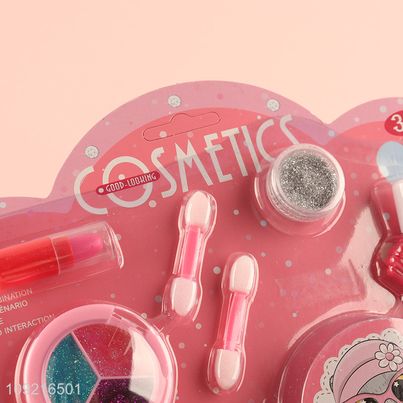 Top selling pretend play set toys beauty toys cosmetic toys for kids girls