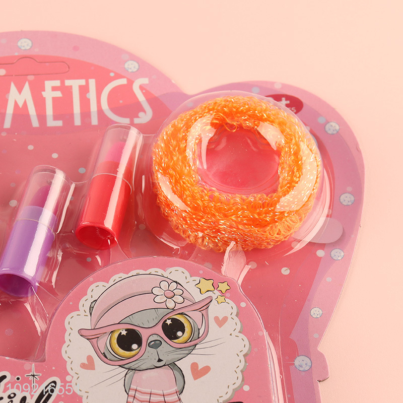 Factory price kids girls beauty toys cosmetic toys pretend play set toys