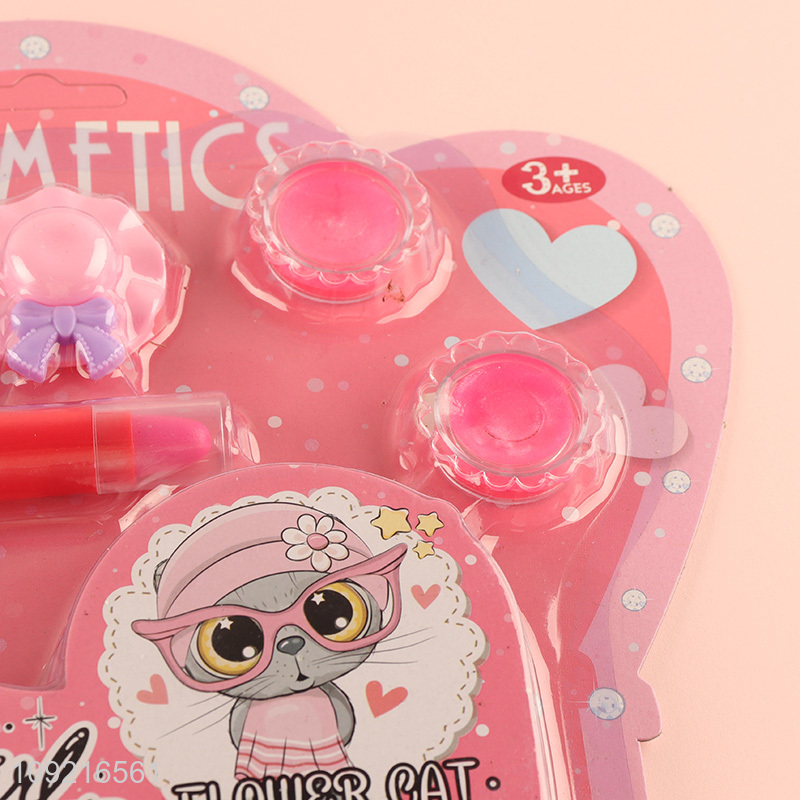 Hot selling kids creative beauty toys cosmetic toys pretend play set toys