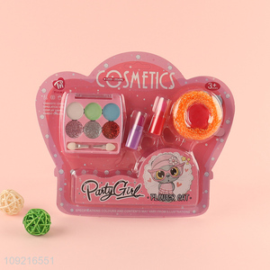 Factory price kids girls beauty toys cosmetic toys pretend play set toys