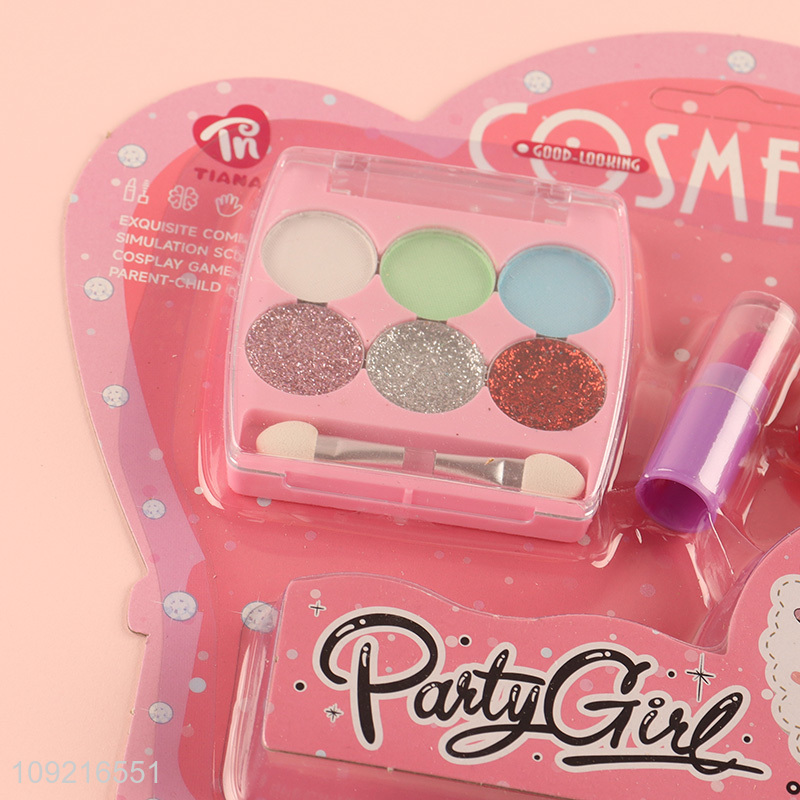 Factory price kids girls beauty toys cosmetic toys pretend play set toys