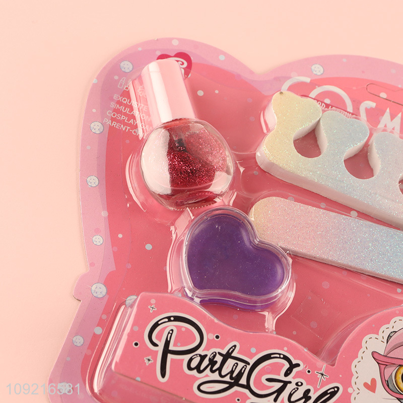 Best selling non-toxic kids funny beauty toys cosmetic toys set