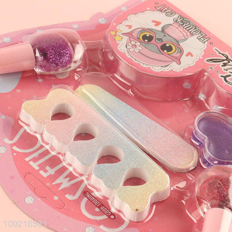 Best selling non-toxic kids funny beauty toys cosmetic toys set