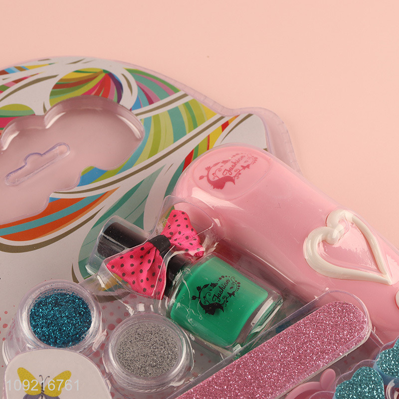 Popular products children pretend play toys nail decoration toys set