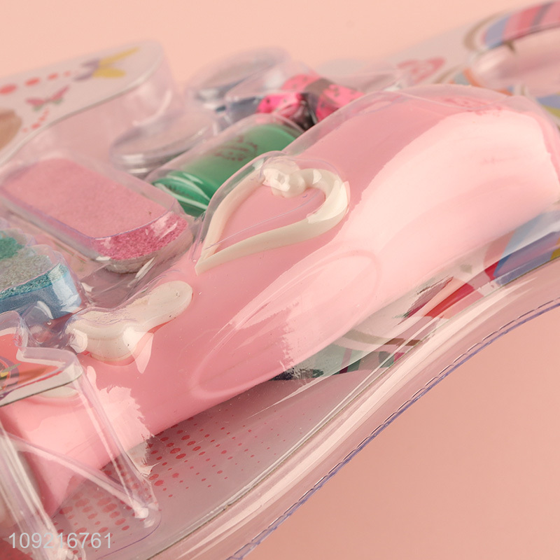 Popular products children pretend play toys nail decoration toys set