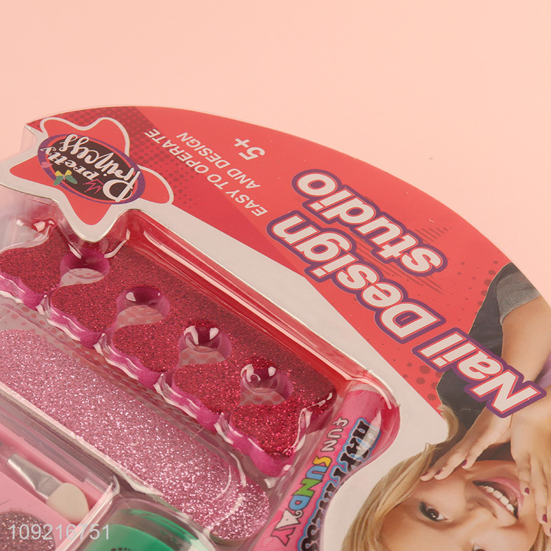 Low price children non-toxic pretend play toys nail art toys for sale