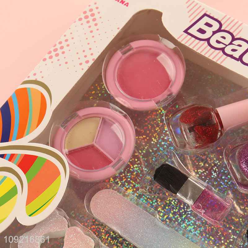 Factory direct sale kids girls makeup toys beauty toys cosmetic toys