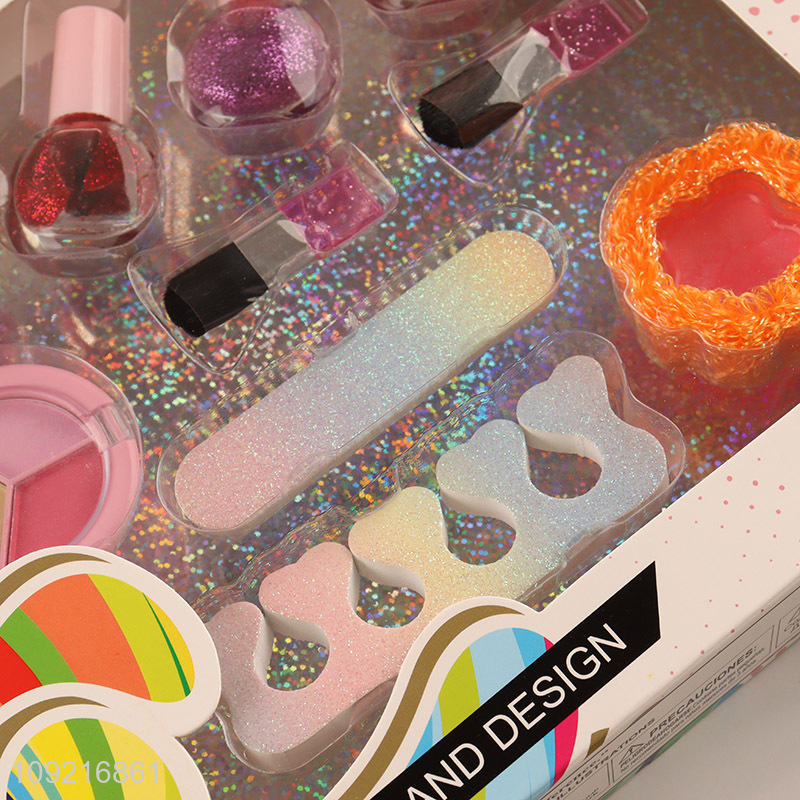 Factory direct sale kids girls makeup toys beauty toys cosmetic toys