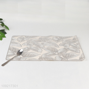 Online Wholesale Non-Slip Metallic Placemats Table Mats for Dining Table Decor