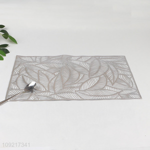New Product Pressed Vinyl Placemats Non-Slip Washable Wipeable Place Mats