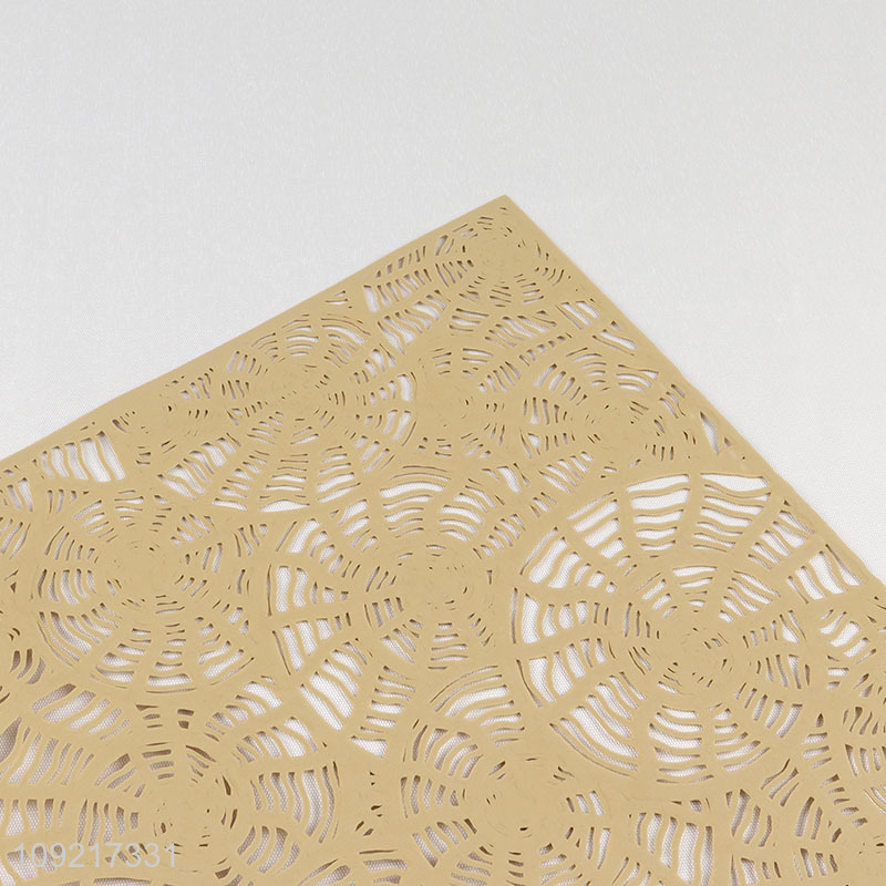 Hot Selling Hollow Out Place Mats Heat Resistant Dining Table Placemats